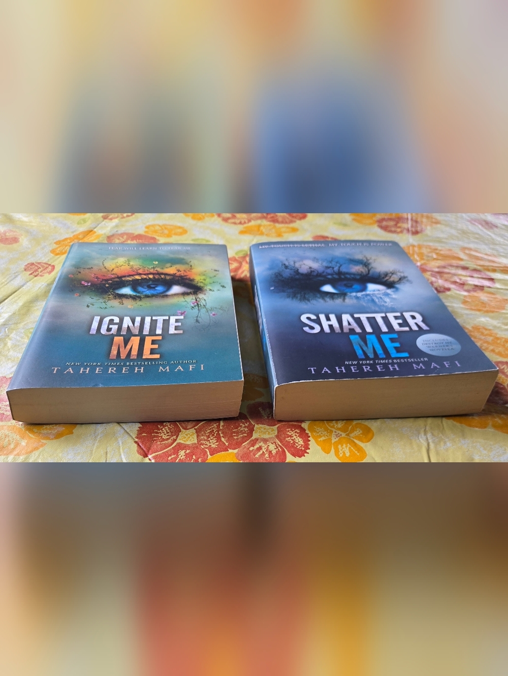 Ignite Me & Shatter Me Paperback by Tahereh Mafi
